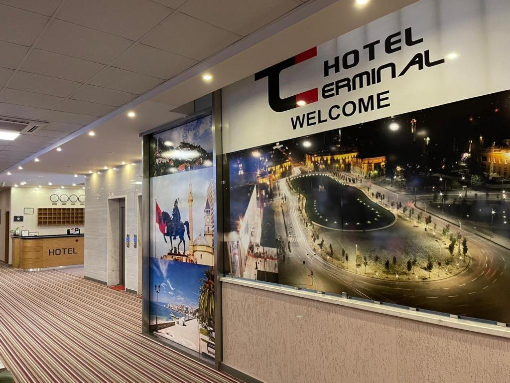 Hotel Terminal ティラナ エクステリア 写真